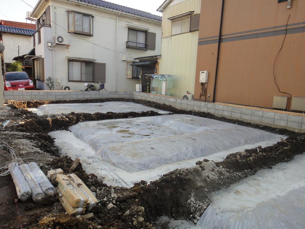 Local appearance photo. A ・ B Building site (November 2013) Shooting