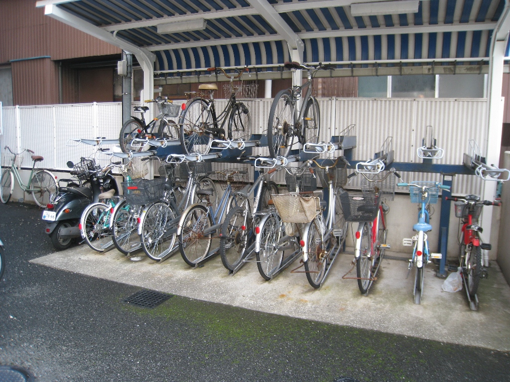 Other common areas. Place for storing bicycles