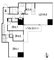 Floor: 3LDK, occupied area: 85.36 sq m, price: 72 million yen ~ 81,200,000 yen, now on sale