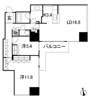 Floor: 2LDK, occupied area: 85.36 sq m, Price: 80,300,000 yen, now on sale