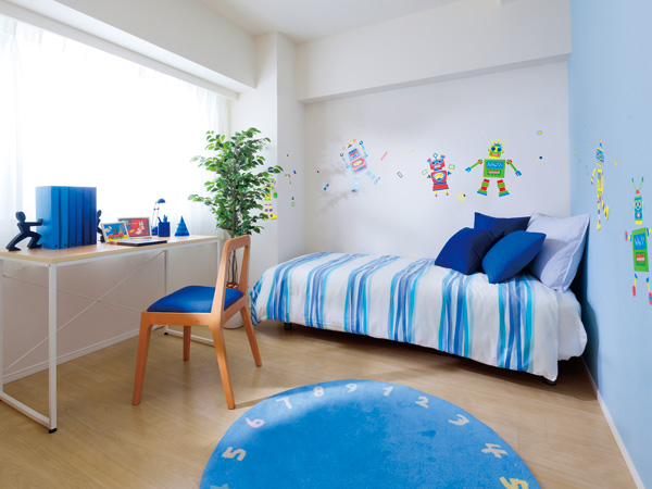 Interior.  [Western-style (2)] As a children's room, Also Western-style rooms that can be used in multi-purpose (2).