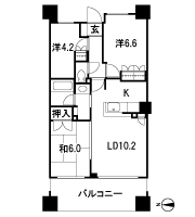 Floor: 3LDK, occupied area: 63.39 sq m, Price: 29,701,000 yen, now on sale