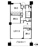 Floor: 2LDK + S, the occupied area: 63.64 sq m, Price: 30,213,000 yen, now on sale