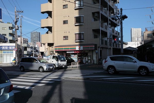 Convenience store. Seven-Eleven Kawasaki Yanagimachi store up (convenience store) 160m