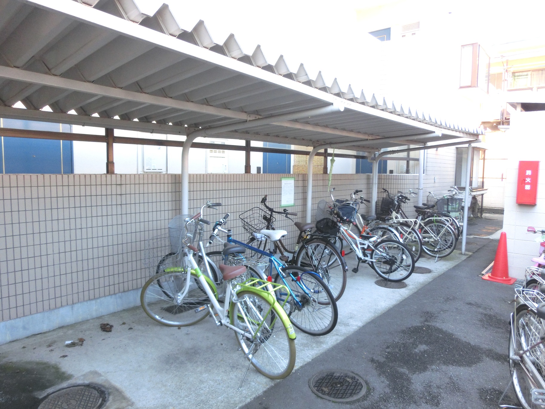 Other common areas. Bicycle-parking space