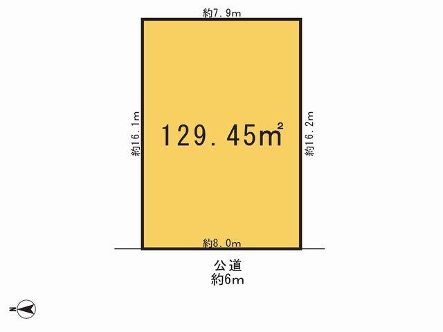 Compartment figure. Land price 43,100,000 yen, Priority to the present situation is if it is different from the land area 129.45 sq m drawings