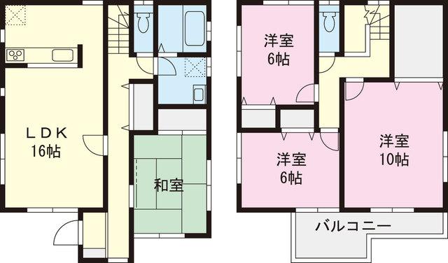 Floor plan. 35,800,000 yen, 4LDK, Land area 125.16 sq m , Building area 111.78 sq m