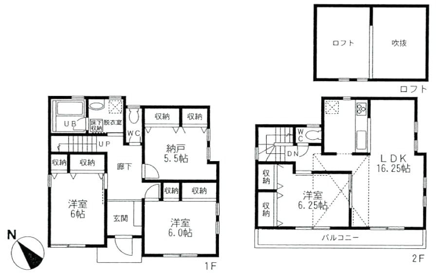 Floor plan. (D Building), Price 43,800,000 yen, 3LDK+S, Land area 141.06 sq m , Building area 102.92 sq m