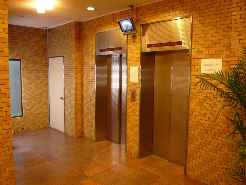 Other common areas. There are two elevators