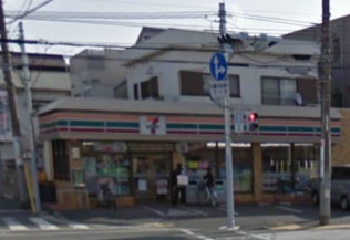 Convenience store. Seven-Eleven Yokohama Tsurumi Daito store up (convenience store) 374m