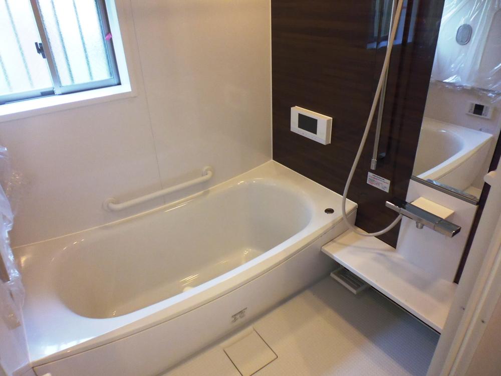 Bathroom. LCD TV unit bus