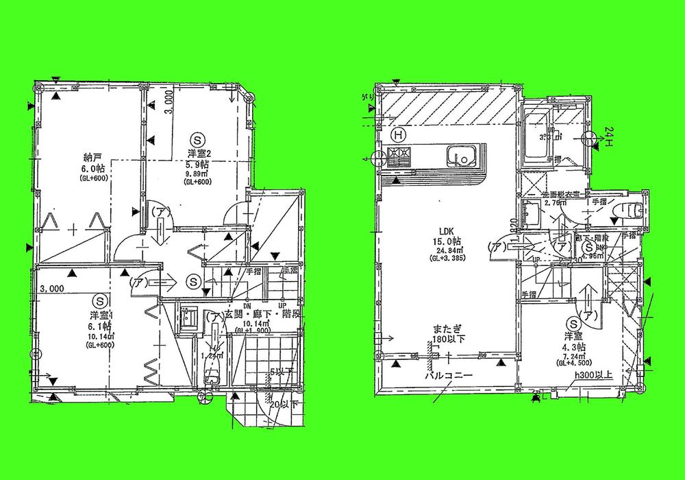 Floor plan. (12 Phase 2), Price 38,158,000 yen, 3LDK+S, Land area 125.7 sq m , Building area 94.36 sq m