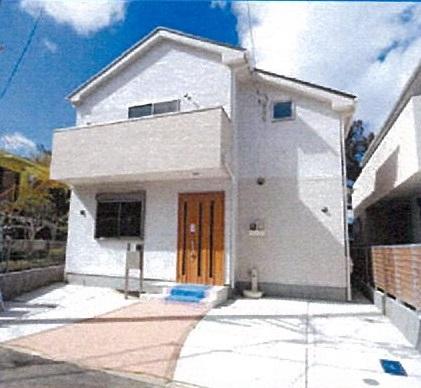 Local appearance photo. B Building local shooting