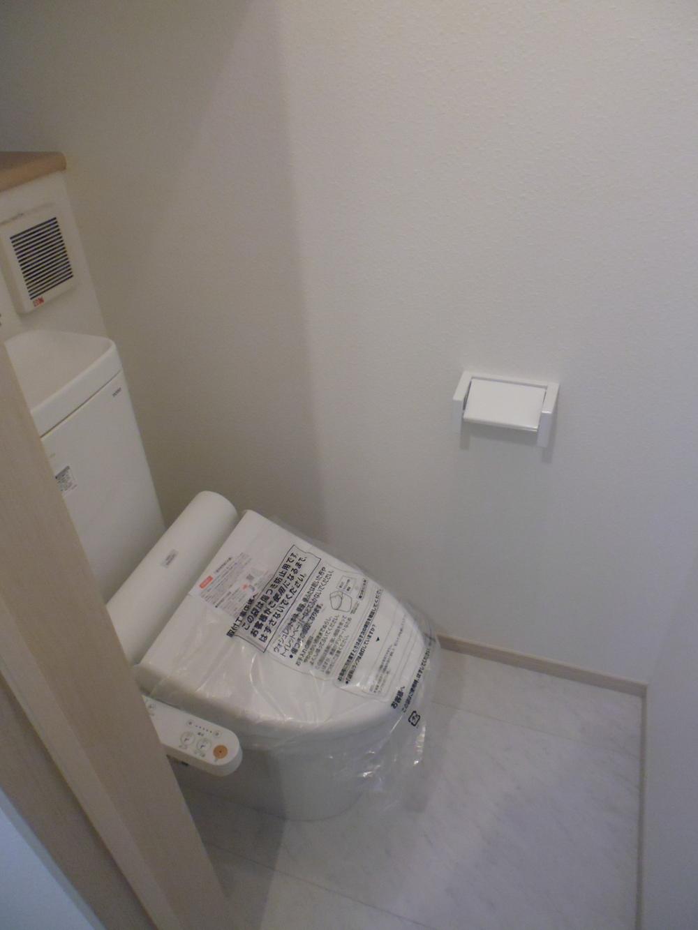 Toilet. Local shooting