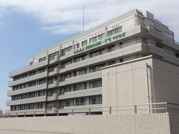Surrounding environment. Shioda General Hospital (a 15-minute walk from the local Karen Court / About 1140m ・ A 17-minute walk from the local Airy Court / About 1300m)