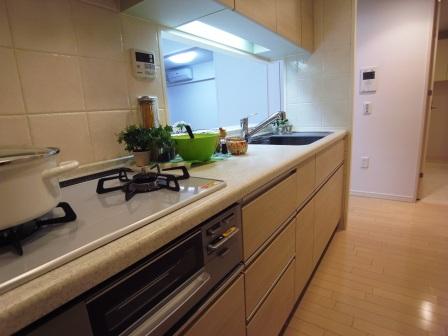 Kitchen. With disposer ・ Face-to-face counter system Kitchen (November 2013) Shooting