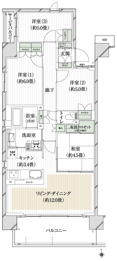 Floor: 4LDK, occupied area: 81.22 sq m, Price: TBD