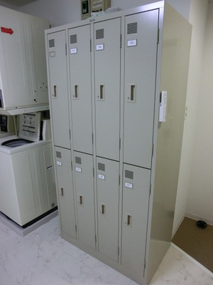 Other common areas. Small locker (free)