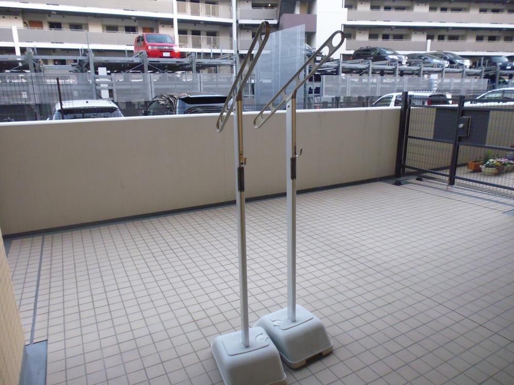 Balcony. Local shooting