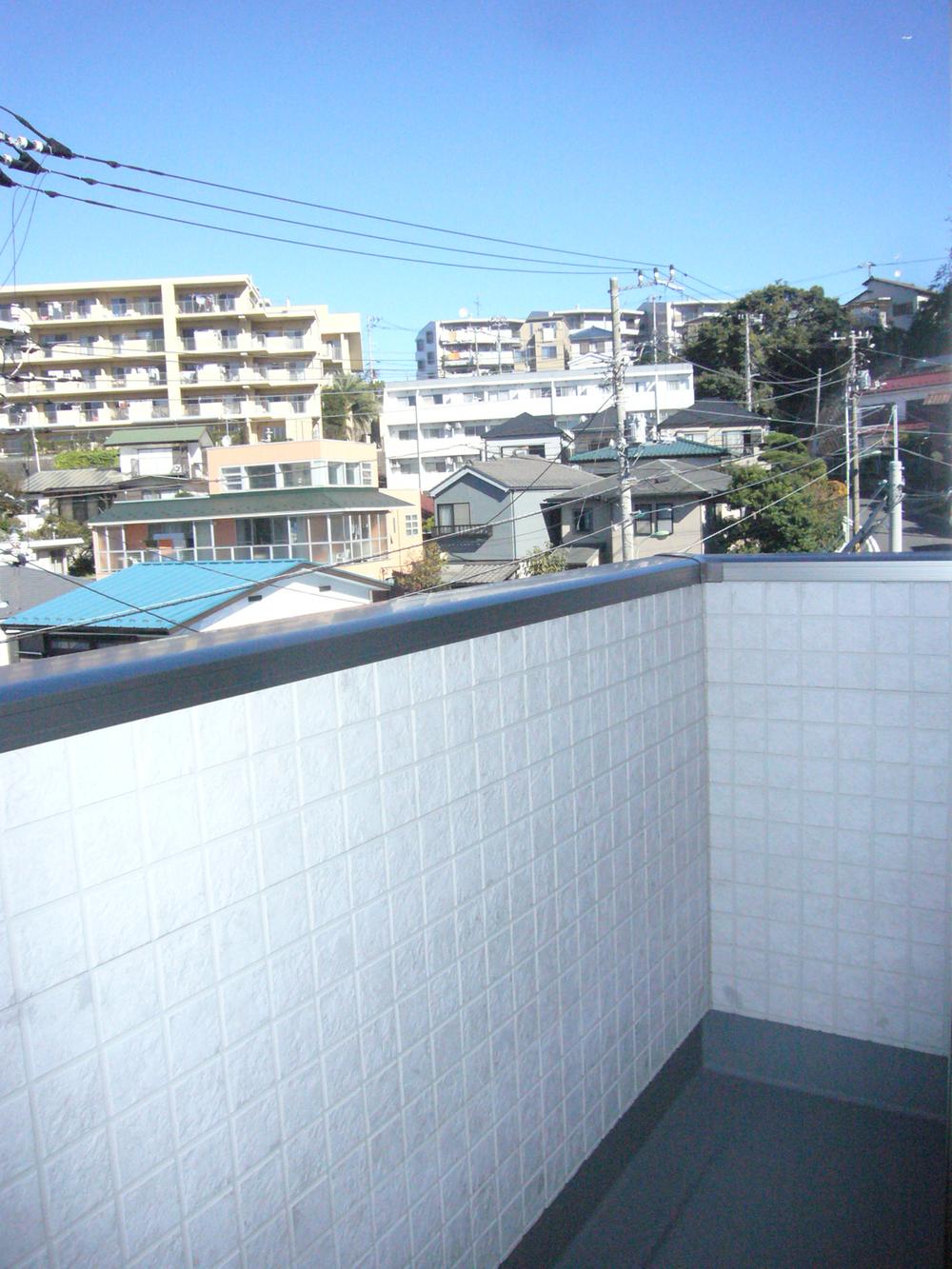 Balcony. It is a good north balcony with views. 2013 November 13 shooting Building 3