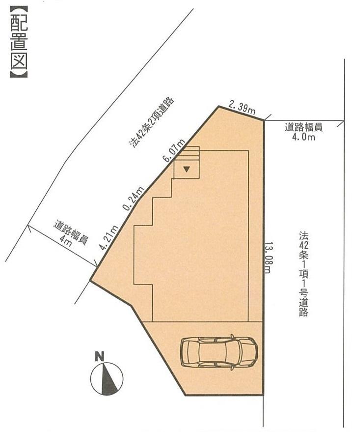 Compartment figure. 30,800,000 yen, 2LDK + S (storeroom), Land area 78 sq m , Building area 70.06 sq m