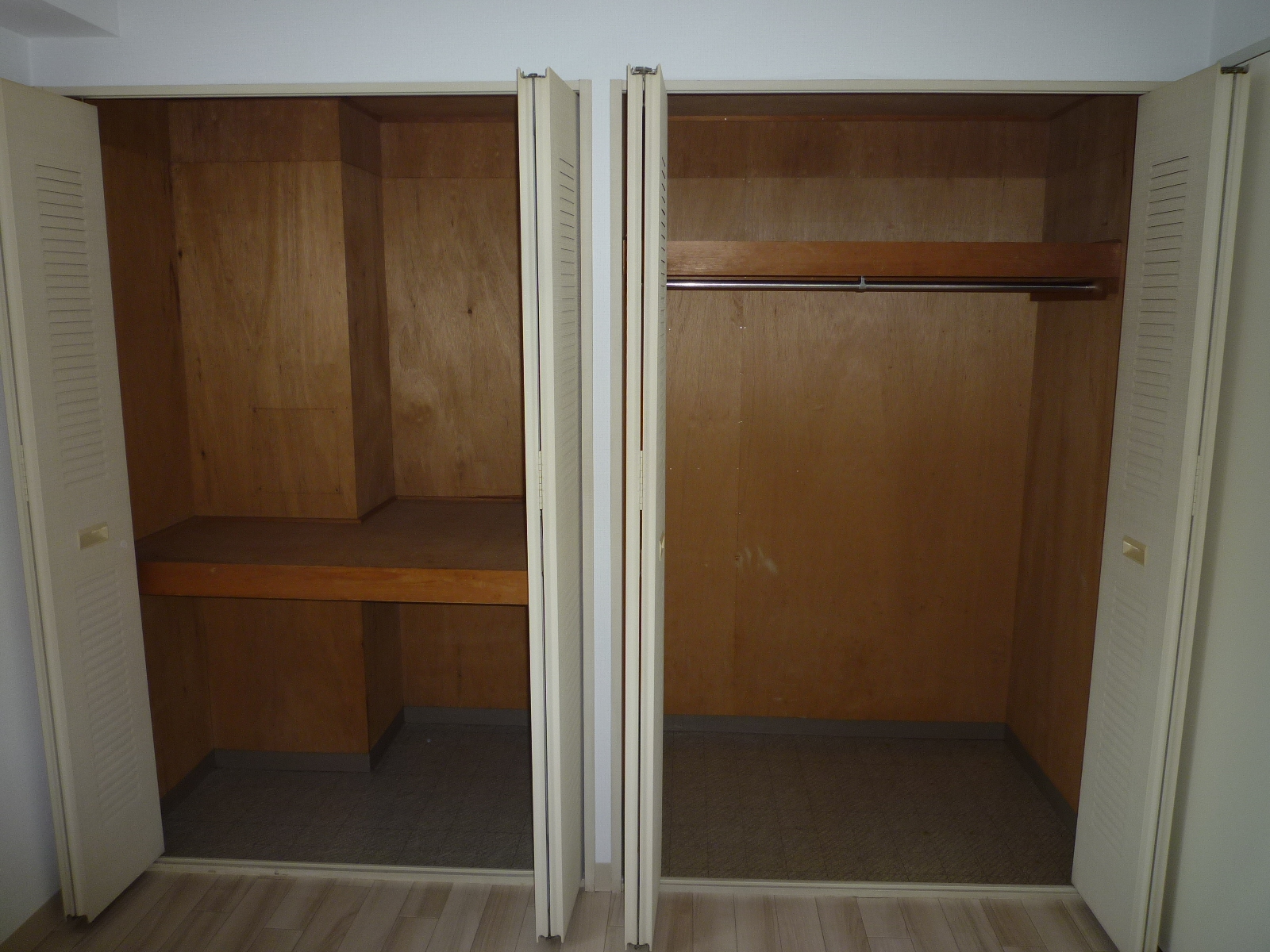 Living and room. Western-style 6 Pledge closet