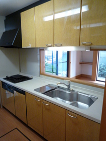 Kitchen. Range food ・ Stove will be replaced with a new one!