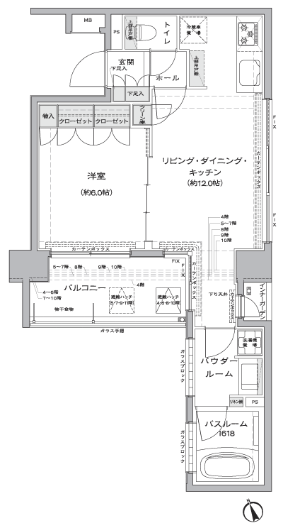 Floor: 1LDK, occupied area: 44.92 sq m, Price: 27,900,000 yen, now on sale