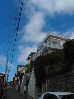 Local land photo. Local South terraced, Per hill, Day ・ View ・ Good for both ventilation Current state