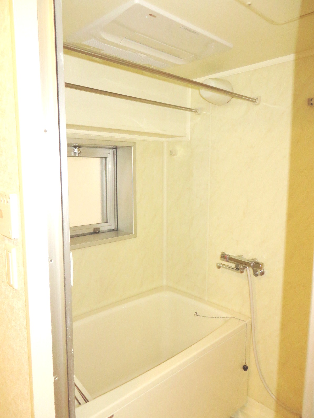 Bath. With bathroom ventilation dryer Is good ventilation because there is a window