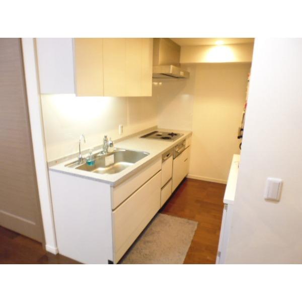 Kitchen. With built-in dishwasher