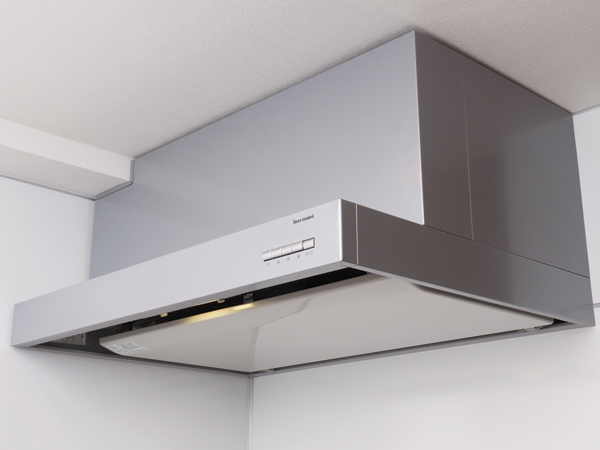 Kitchen.  [Filter-less range hood] By filter cleaning to adopt a range hood that do not need, It eliminates the need of care.  ※ Equipment photo posted below are all the same specification.