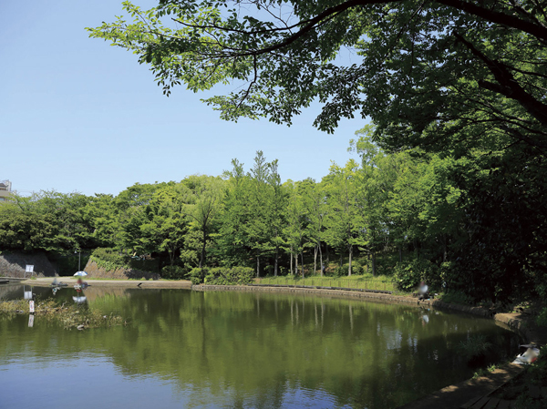 Surrounding environment. Yamazaki Park (7 min walk / About 550m)
