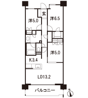 Floor: 3LDK + WIC + SR, the occupied area: 75 sq m, Price: TBD