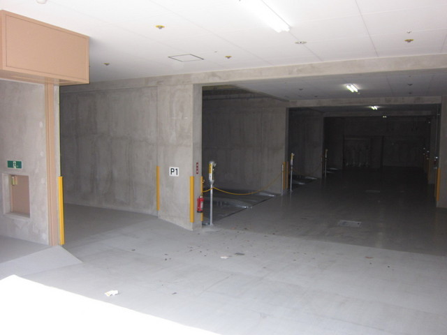 Other common areas. Indoor parking lot