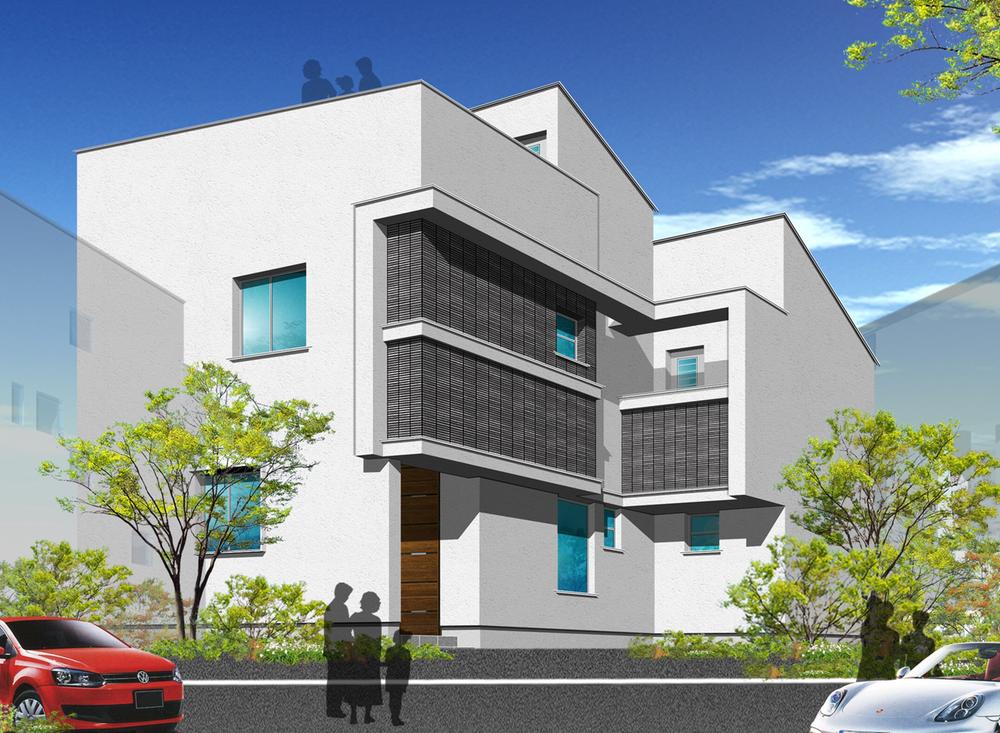 Rendering (appearance). 2-story 4LDK with large Sky balcony!