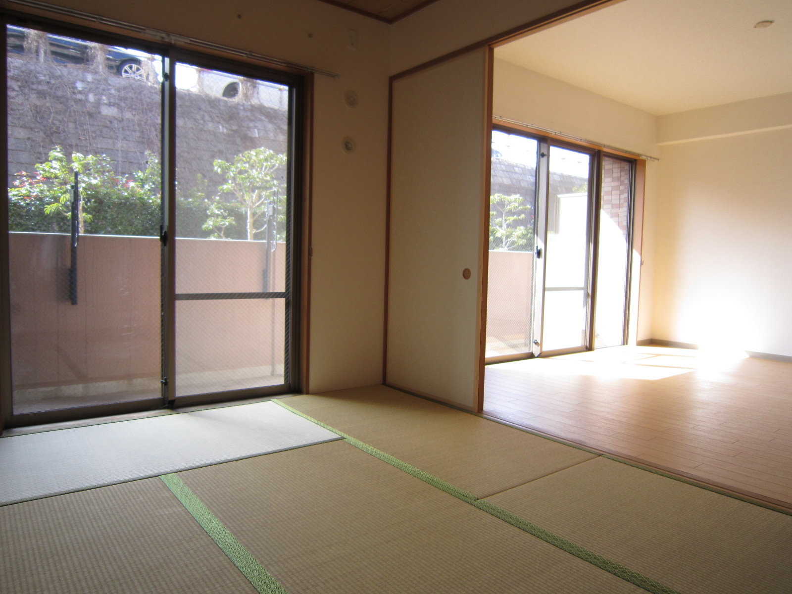 Living and room. Living & Japanese-style room