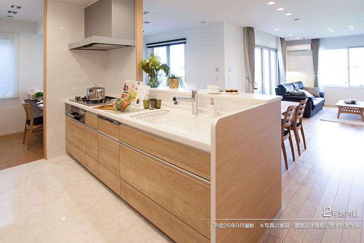 Kitchen.  [No. 2 place] [Introspection Photo] 2013 September shooting  ※ Photos furniture ・ Furnishings are not included in the price.