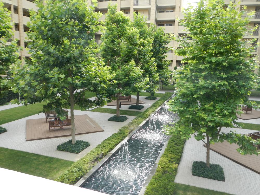 Other common areas. Common areas: the courtyard "Aqua Residence Garden"