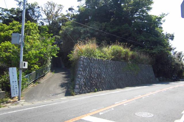 Local land photo. This corner lot facing the prefectural road.