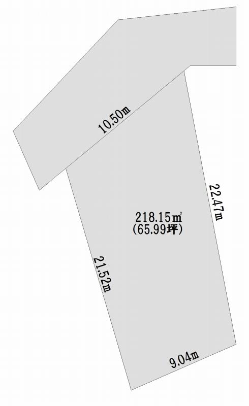 Compartment figure. Land price 33,800,000 yen, Land area 218.15 sq m residential ・ Ideal for co-residential land, etc.