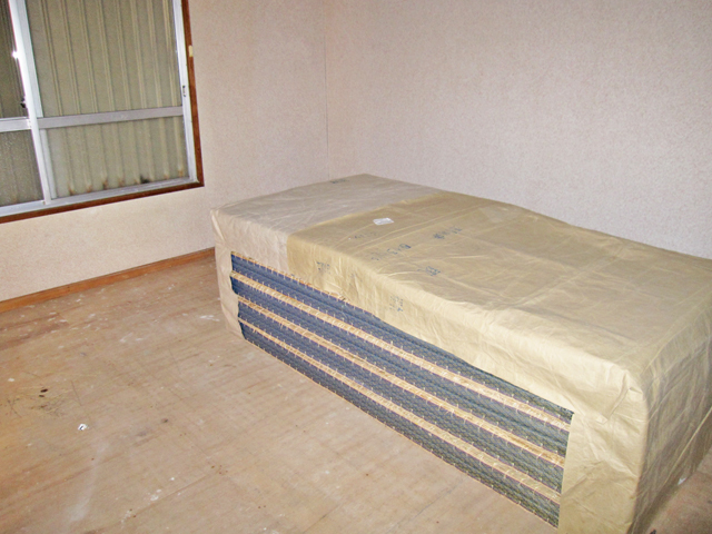 Living and room. Tatami puts on arrival