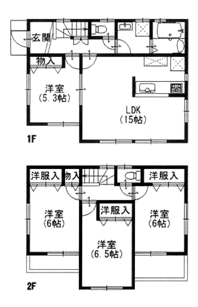 Floor plan. 30,900,000 yen, 4LDK, Land area 162.76 sq m , Building area 89.91 sq m