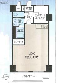 Floor plan. 1LDK, Price 18.3 million yen, Footprint 51.3 sq m floor plan can be changed!