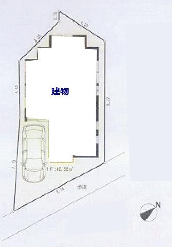 Compartment figure. 26,800,000 yen, 4LDK, Land area 79.39 sq m , Building area 83.65 sq m