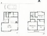 Floor plan. 27,900,000 yen, 3LDK, Land area 104.56 sq m , Building area 81.56 sq m