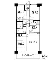Floor: 3LDK + M, the occupied area: 75.75 sq m, Price: 27,580,000 yen ・ 28,180,000 yen, now on sale