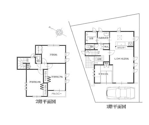 Floor plan. 23.8 million yen, 4LDK, Land area 103.4 sq m , Building area 93.98 sq m