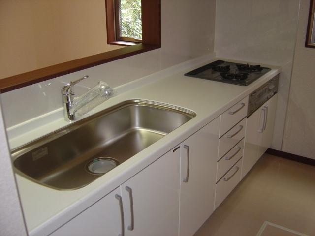 Other.  [Example of construction] System kitchen a popular counter