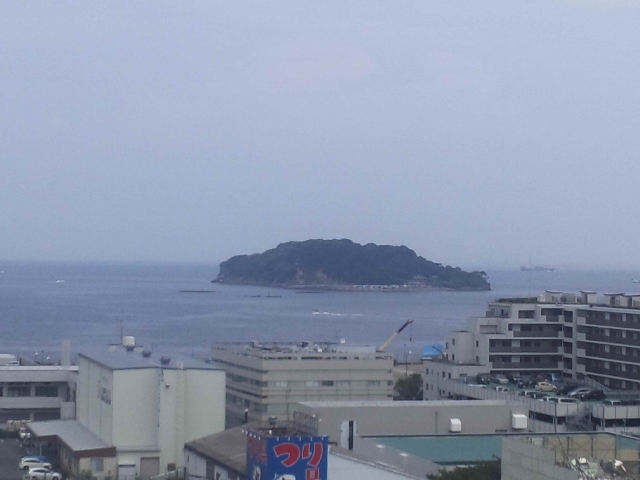 View. Tokyo Bay from the front door ・ Is a view overlooking the Sashima. 